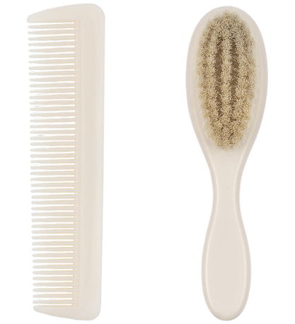 Fanga Fontana Baby brush w. Comb - Beige