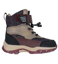 Mikk-Line Vinterstøvler - Tex Velcro - Raisin Mikk-Line Vinterstøvler - Tex Velcro - Raisin