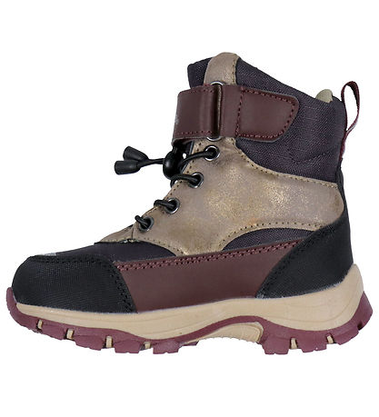 Mikk-Line Vinterstøvler - Tex Velcro - Raisin Mikk-Line Vinterstøvler - Tex Velcro - Raisin