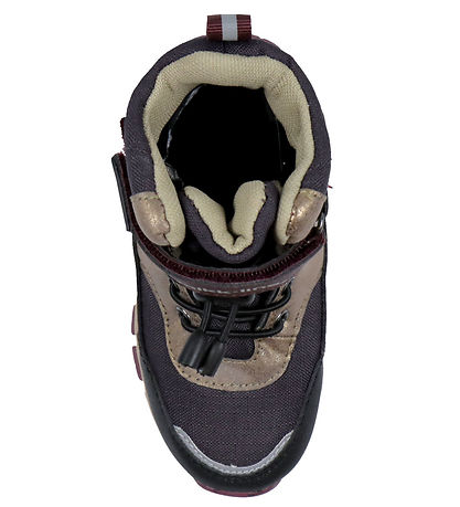 Mikk-Line Vinterstøvler - Tex Velcro - Raisin