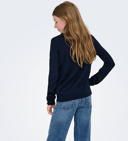 Kids Only Bluse - Strik - KogXmas - Naval Academy/Candy Heart Kids Only Bluse - Strik - KogXmas - Naval Academy/Candy Heart