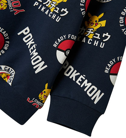 Name It Sweatshirt - NmmSilo - Pokemon - Navy Blazer