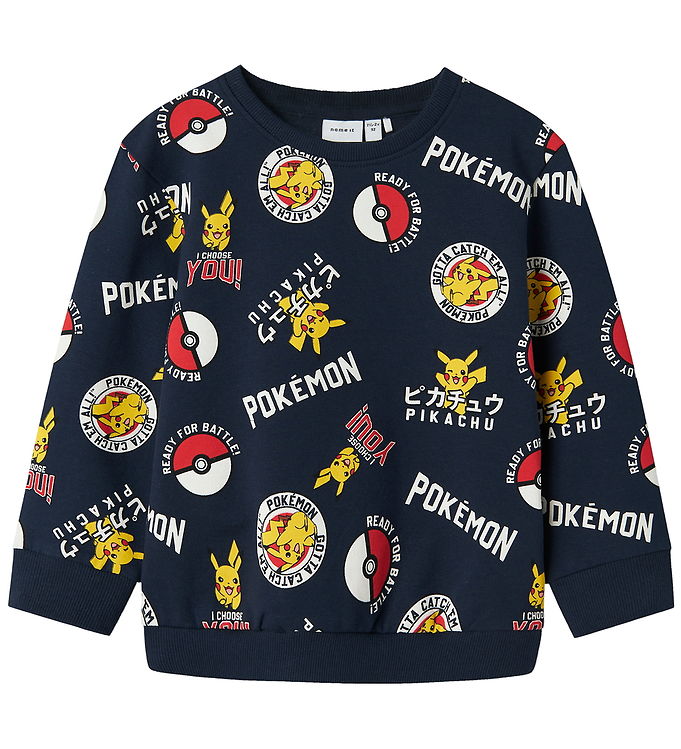 Name It Sweatshirt - NmmSilo - Pokemon - Navy Blazer