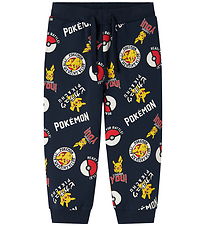 Name It Sweatpants - NmmSilo - Pokemon - Navy Blazer Name It Sweatpants - NmmSilo - Pokemon - Navy Blazer
