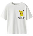 Name It T-shirt - NkmStu - Pokemon - Cloud Dancer Name It T-shirt - NkmStu - Pokemon - Cloud Dancer
