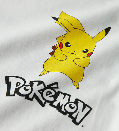 Name It T-shirt - NkmStu - Pokemon - Cloud Dancer Name It T-shirt - NkmStu - Pokemon - Cloud Dancer