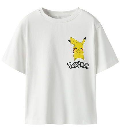 Name It T-shirt - NkmStu - Pokemon - Cloud Dancer Name It T-shirt - NkmStu - Pokemon - Cloud Dancer
