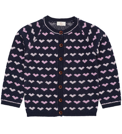 Copenhagen Colors Cardigan - Uld - Strik - Merino Heats - Navy Copenhagen Colors Cardigan - Uld - Strik - Merino Heats - Navy