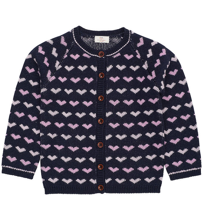 Copenhagen Colors Cardigan - Uld - Strik - Merino Heats - Navy