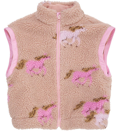 Copenhagen Colors Fleecejakke - Teddy - Removable Sleeves - Rose Copenhagen Colors Fleecejakke - Teddy - Removable Sleeves - Rose