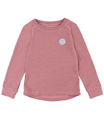Viking Bluse - Uld/Viskose - Soft Baselayer Merino - Pink Viking Bluse - Uld/Viskose - Soft Baselayer Merino - Pink
