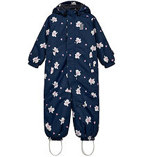 LEGO® Wear Flyverdragt - LWJaz 710 - Navy m. Blomster LEGO® Wear Flyverdragt - LWJaz 710 - Navy m. Blomster