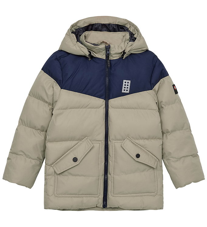 LEGO® Wear Dynejakke - LWJebel 733 - Beige/Blå