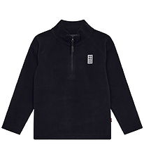 LEGO® Wear Fleecetrøje - LWSinclair 702 - Sort LEGO® Wear Fleecetrøje - LWSinclair 702 - Sort