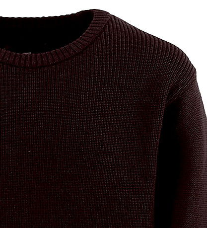 G-Star RAW Bluse - Uld/Bomuld - Cropped - Chocolat Plum