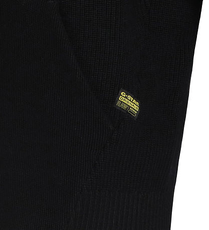 G-Star RAW Bluse - Uld/Bomuld - Sort