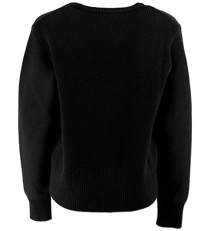 G-Star RAW Bluse - Uld/Bomuld - Cropped - Sort