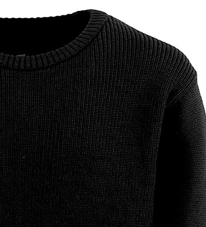 G-Star RAW Bluse - Uld/Bomuld - Cropped - Sort