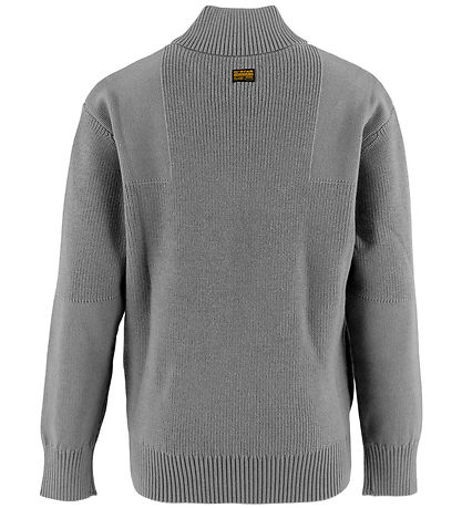 G-Star RAW Bluse m. Lynlås - Uld/Bomuld - Wild Dove
