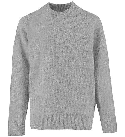 G-Star RAW Bluse - Polyamid/Uld - Gråmeleret