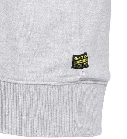 G-Star RAW Sweatshirt - Gråmeleret m. Sort