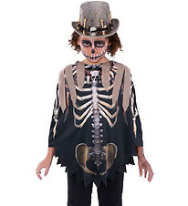 Smiffys Udklædning - Voodoo Witch Doctor Poncho - Brun/Sort Smiffys Udklædning - Voodoo Witch Doctor Poncho - Brun/Sort