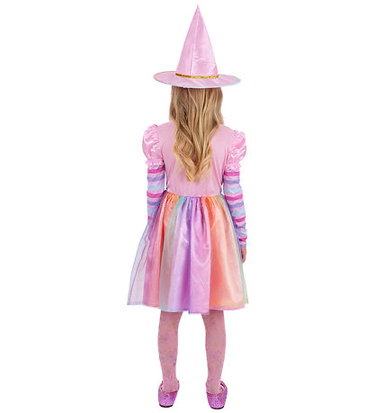 Smiffys Udklædning - Pastel Rainbow Witch - Multifarvet