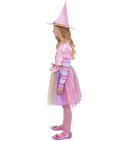 Smiffys Udklædning - Pastel Rainbow Witch - Multifarvet