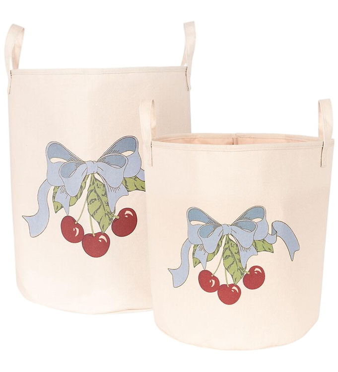 Konges Sløjd Opbevaringskurve - 2 stk. - Cherry