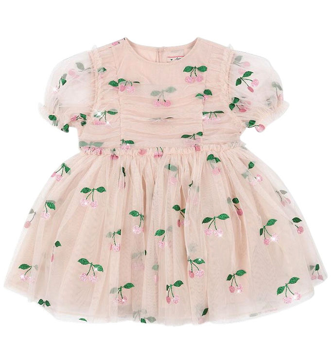 Konges Sløjd Kjole - Tyl - Tullie - Ma Grande Cerise Pink Glitte