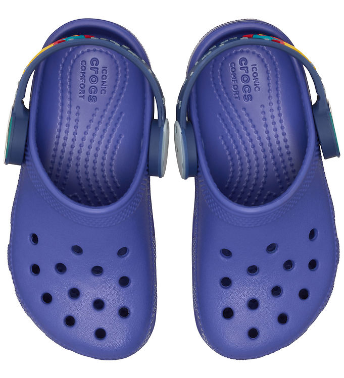 Crocs Sandaler m. Lys - Imagination - Sapphire m. Raket