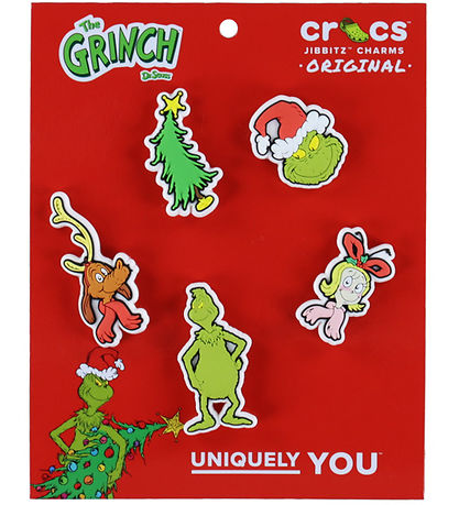 Crocs Vedhæng - The Grinch - 5-pak Crocs Vedhæng - The Grinch - 5-pak