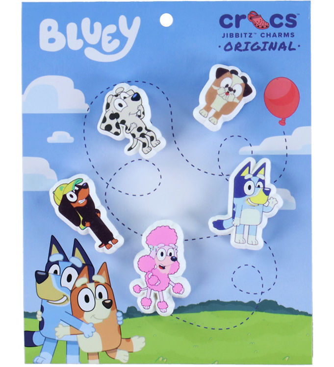 Crocs Vedhæng - Bluey - 5-pak