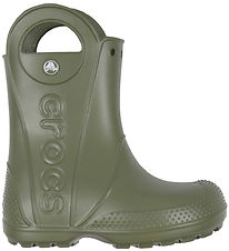 Crocs Gummistøvler - Handle It Rain Boot K - Army Green Crocs Gummistøvler - Handle It Rain Boot K - Army Green