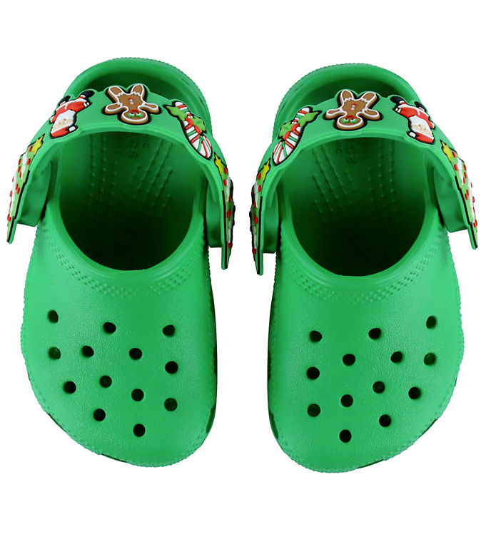 Crocs Sandaler m. Lys - Holiday CGK - Grass Green