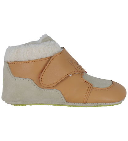 Affenzahn Hjemmesko m. For - Noos - Leather - Growy Cat - Brown Affenzahn Hjemmesko m. For - Noos - Leather - Growy Cat - Brown