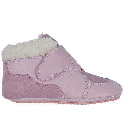 Affenzahn Hjemmesko m. For - Noos - Leather - Growy Otter - Rose Affenzahn Hjemmesko m. For - Noos - Leather - Growy Otter - Rose