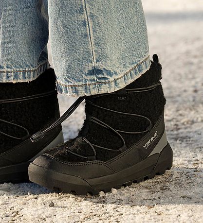 Viking Vinterstøvler - Expower Flake Warm WP SL - Black Viking Vinterstøvler - Expower Flake Warm WP SL - Black