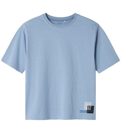 Name It T-Shirt - NkmOakley - Rain Washed Name It T-Shirt - NkmOakley - Rain Washed