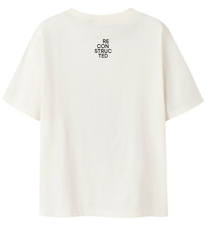 Name It T-Shirt - NkmOakley - Cloud Dancer