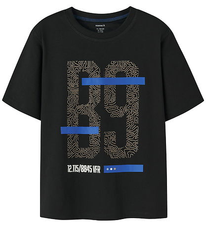 Name It T-Shirt - NkmOakley - Black Name It T-Shirt - NkmOakley - Black