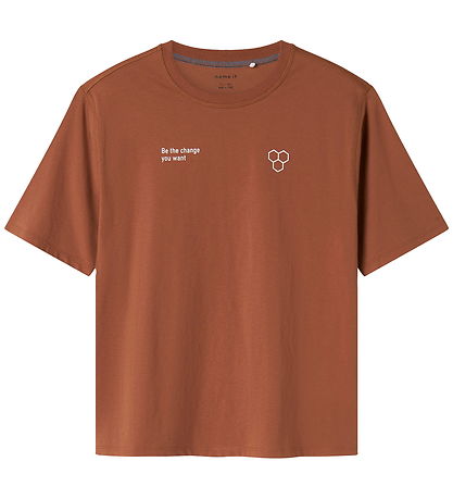 Name It T-Shirt - NkmOakley - Carob Brown Name It T-Shirt - NkmOakley - Carob Brown