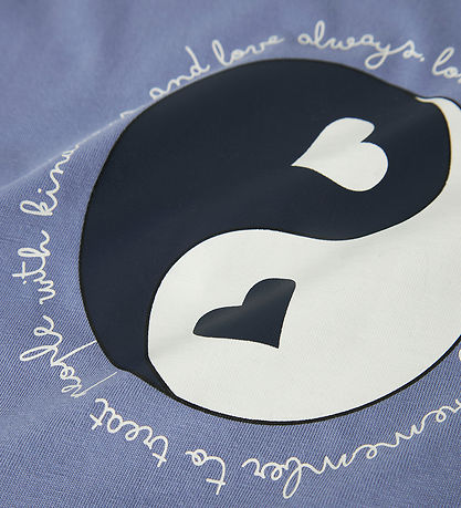 Name It Bluse - NkfVeen - Blue Ice/Ying Yang Name It Bluse - NkfVeen - Blue Ice/Ying Yang