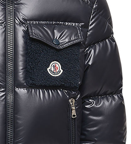 Moncler Dunjakke - Yule - Navy Moncler Dunjakke - Yule - Navy