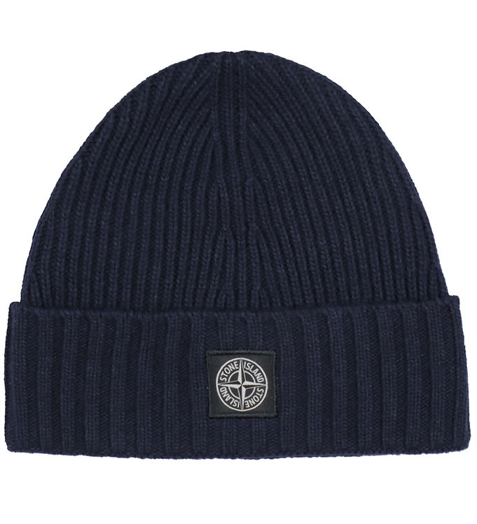 Stone Island Hue - Uld/Viskose - Navy