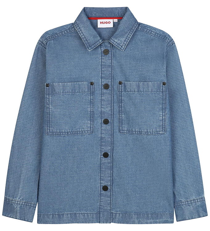 HUGO Skjorte - Denim - Stone Wash