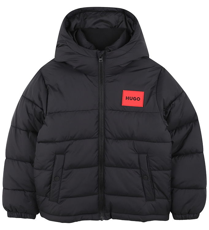 HUGO Dynejakke - Sort