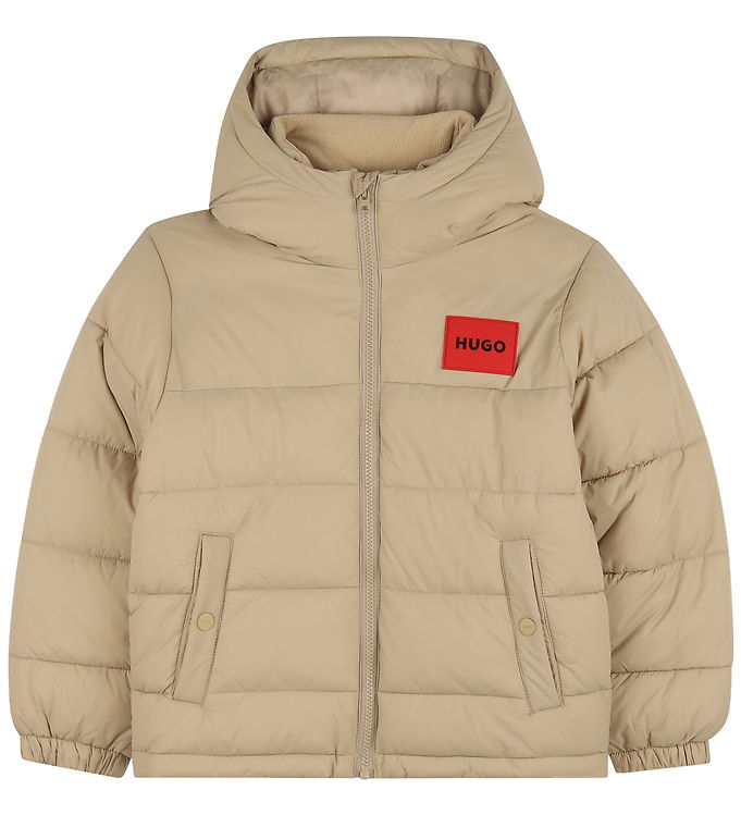 HUGO Dynejakke - Stone