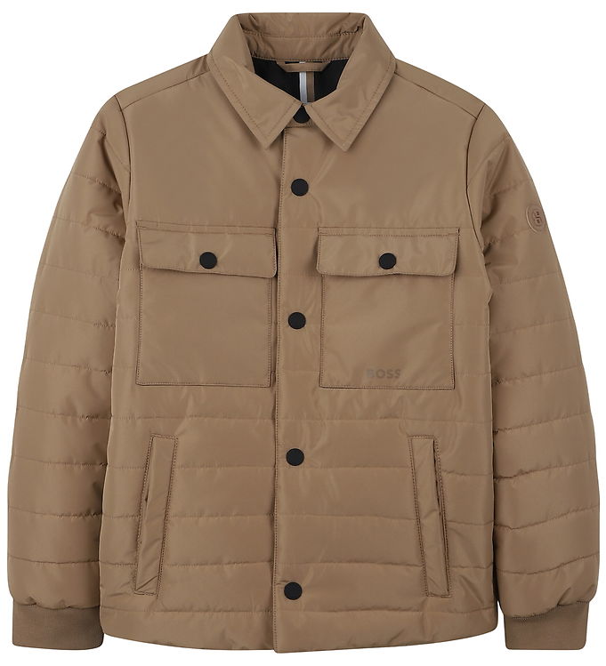 BOSS Dynejakke - Cookie