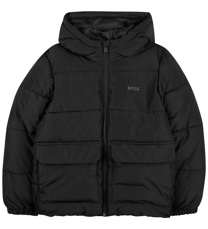 BOSS Dynejakke - Sort